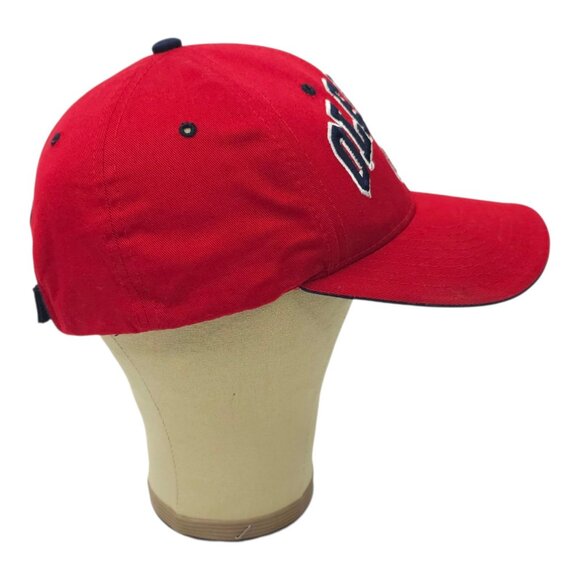 Ole Miss Rebels Strapback Cap Hat Embroidered Baseball Trucker Red Blue Zephyr - Picture 10 of 15